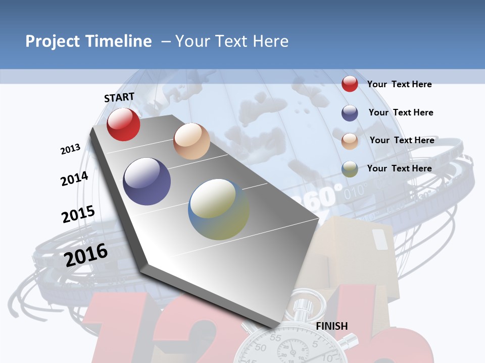Urgency Package Delivering PowerPoint Template
