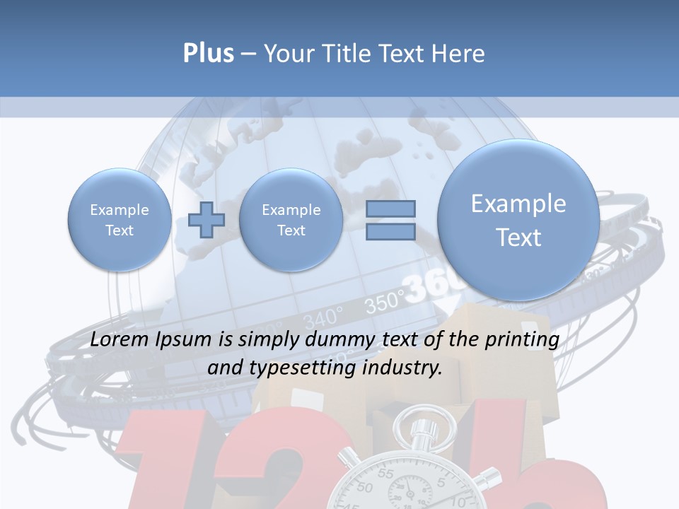 Urgency Package Delivering PowerPoint Template
