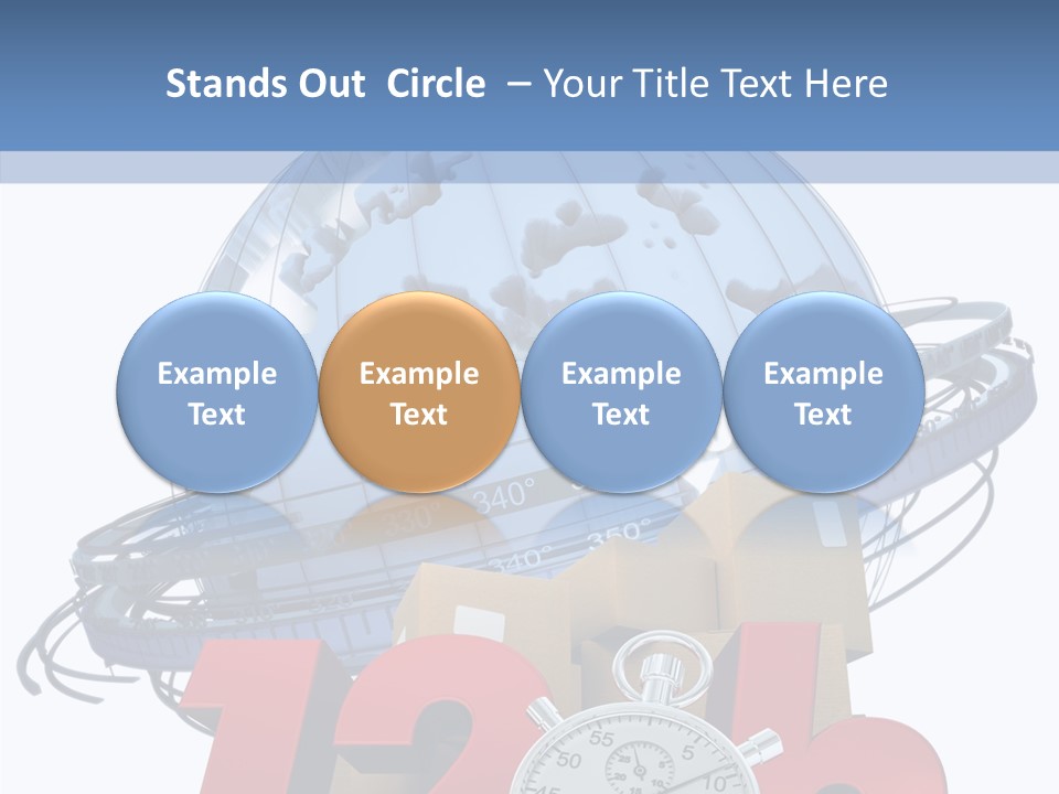 Urgency Package Delivering PowerPoint Template