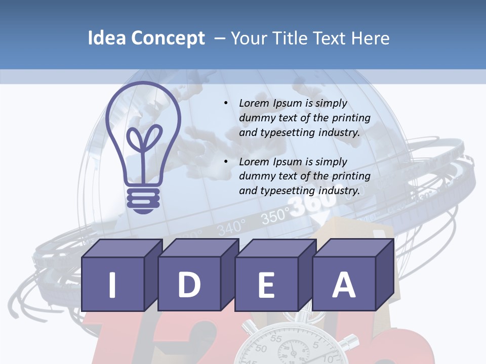 Urgency Package Delivering PowerPoint Template