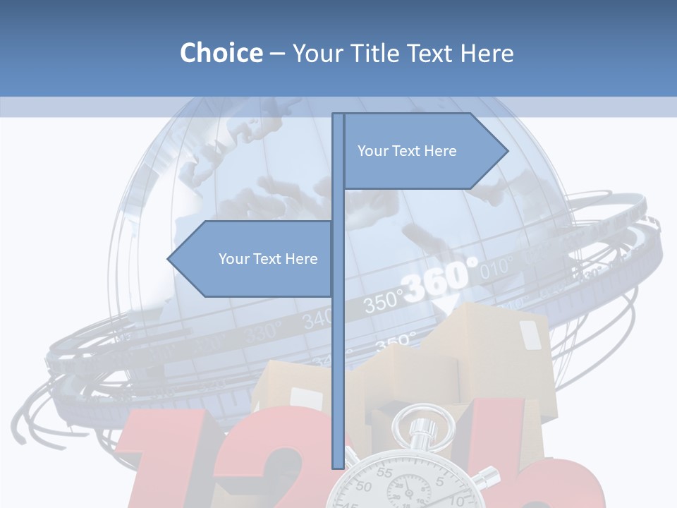 Urgency Package Delivering PowerPoint Template