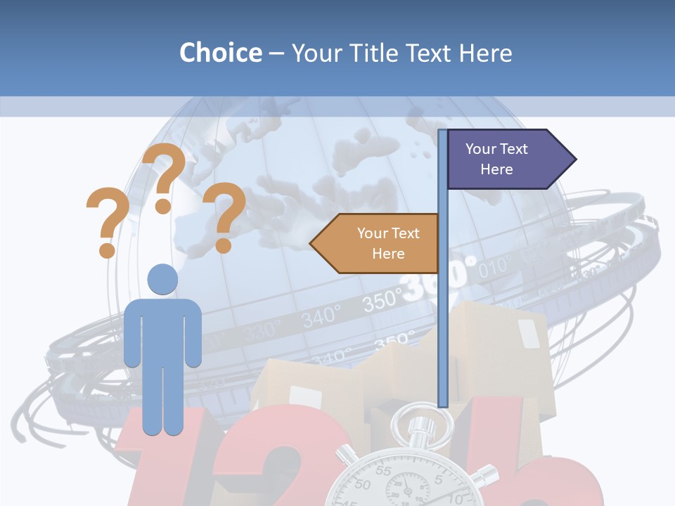 Urgency Package Delivering PowerPoint Template