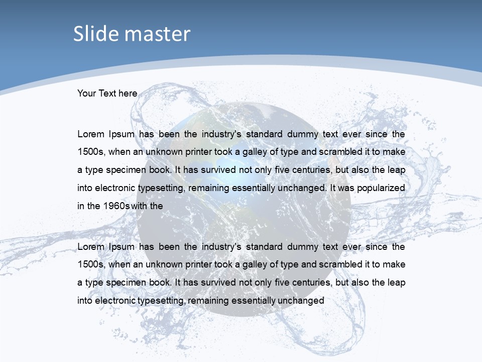 Management Board Teamwork PowerPoint Template