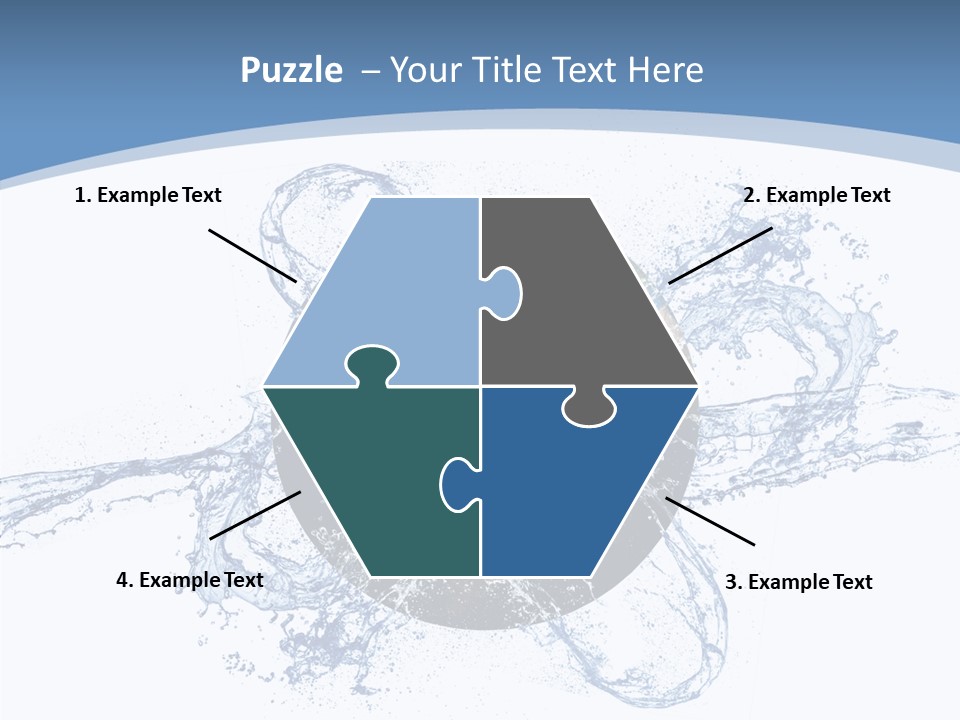 Management Board Teamwork PowerPoint Template