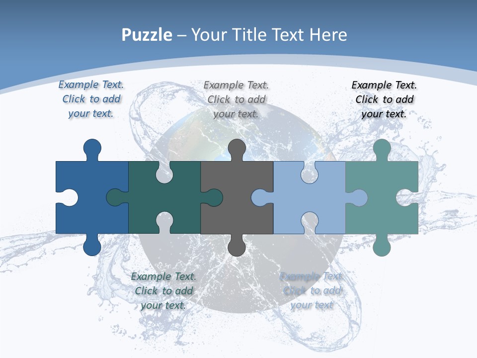 Management Board Teamwork PowerPoint Template