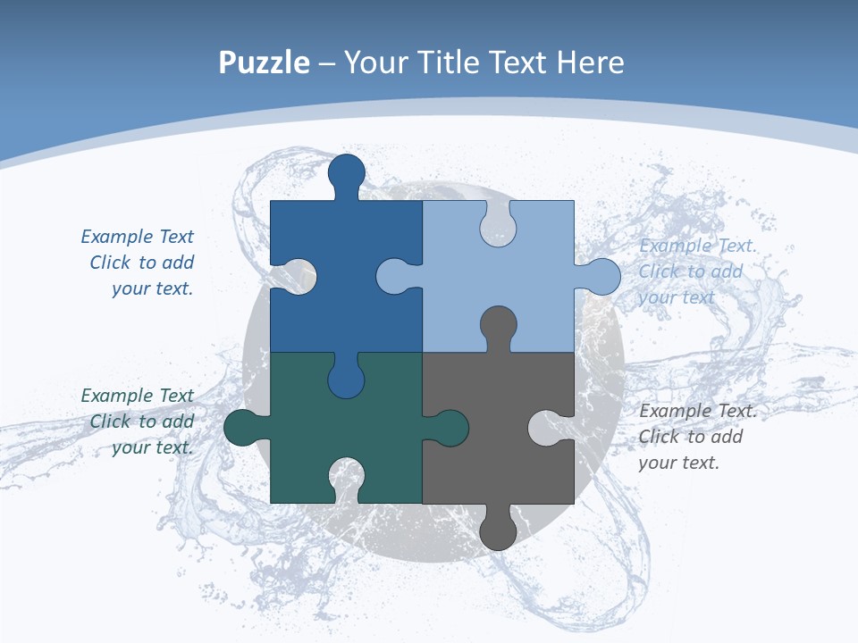 Management Board Teamwork PowerPoint Template