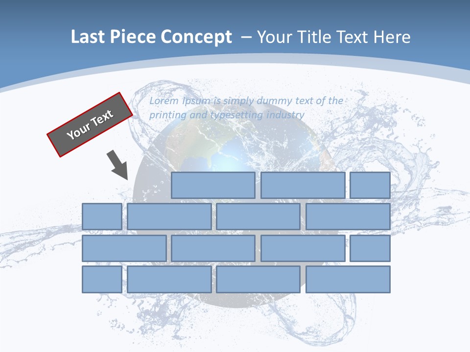 Management Board Teamwork PowerPoint Template