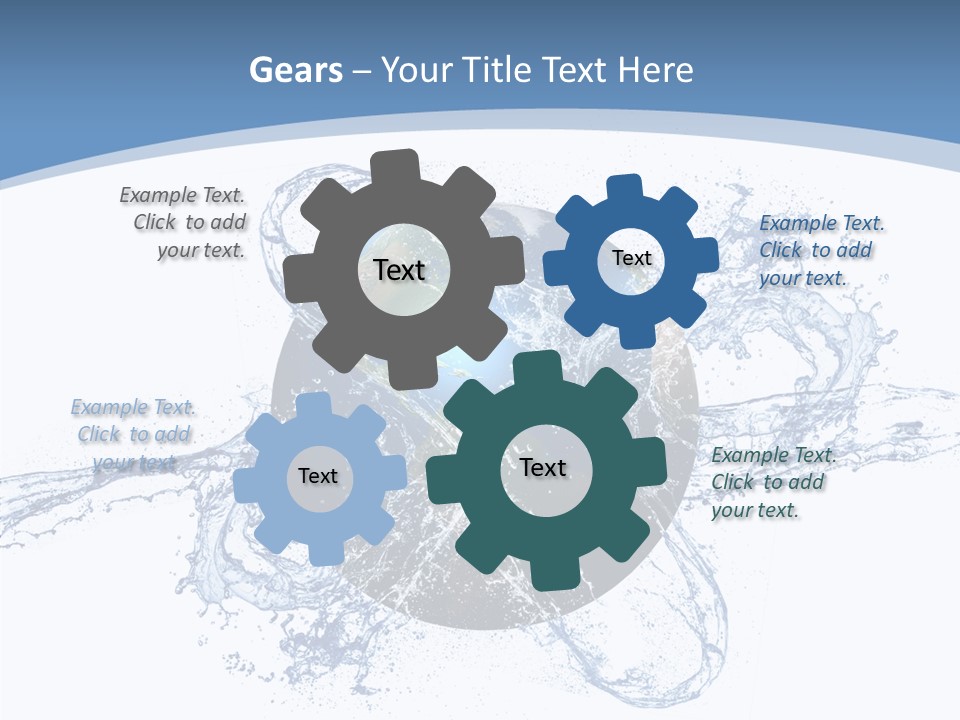 Management Board Teamwork PowerPoint Template