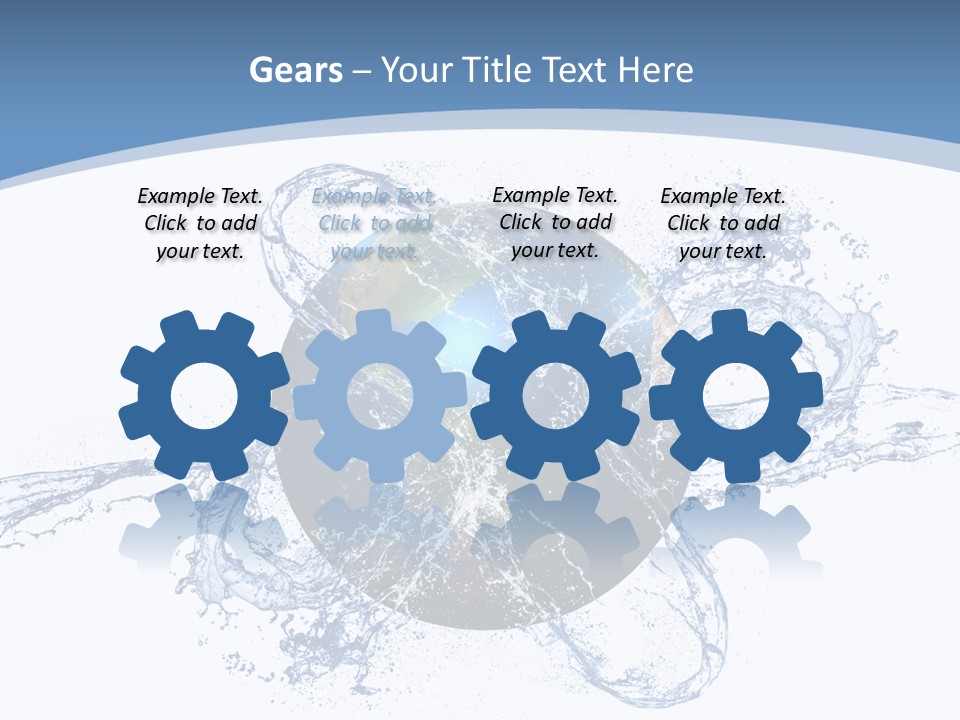 Management Board Teamwork PowerPoint Template