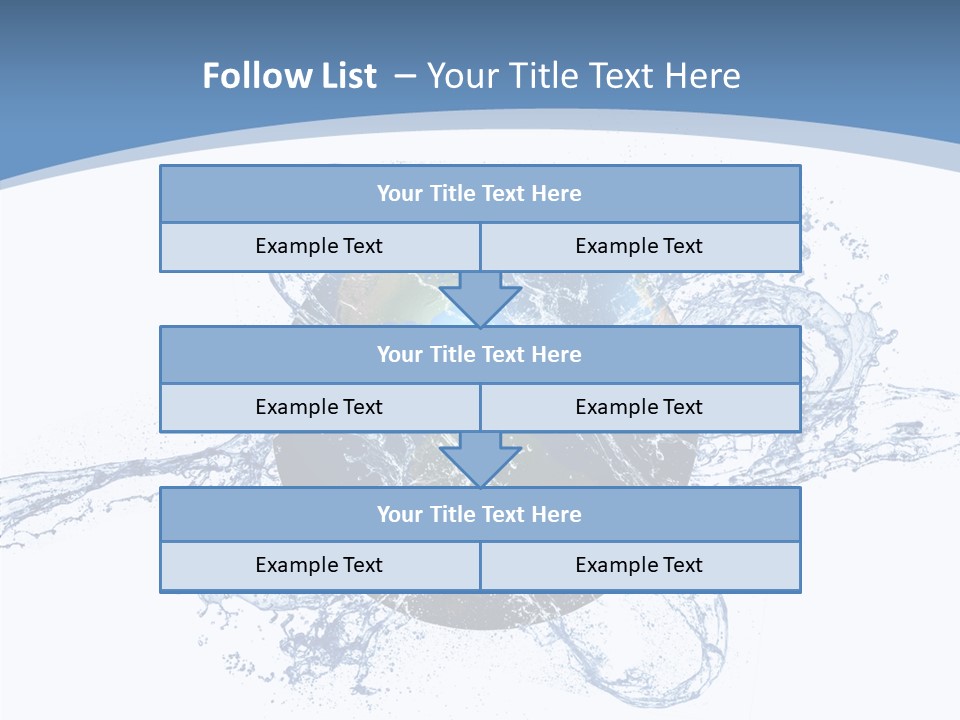 Management Board Teamwork PowerPoint Template