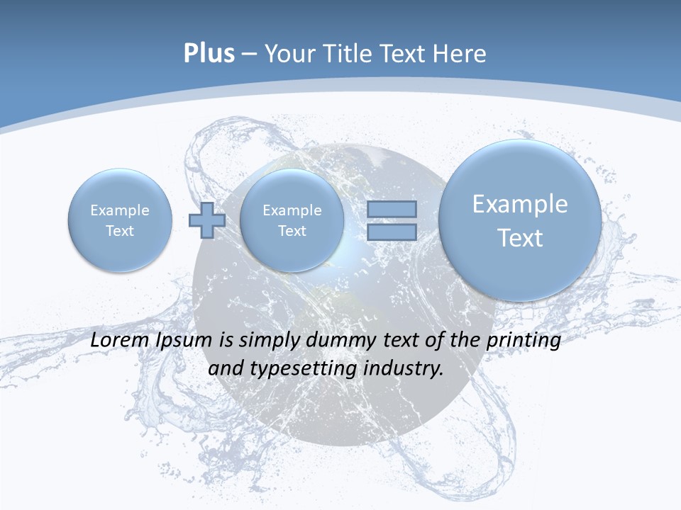 Management Board Teamwork PowerPoint Template