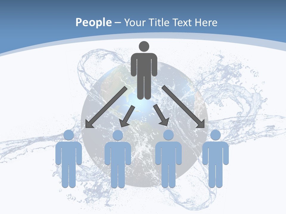 Management Board Teamwork PowerPoint Template