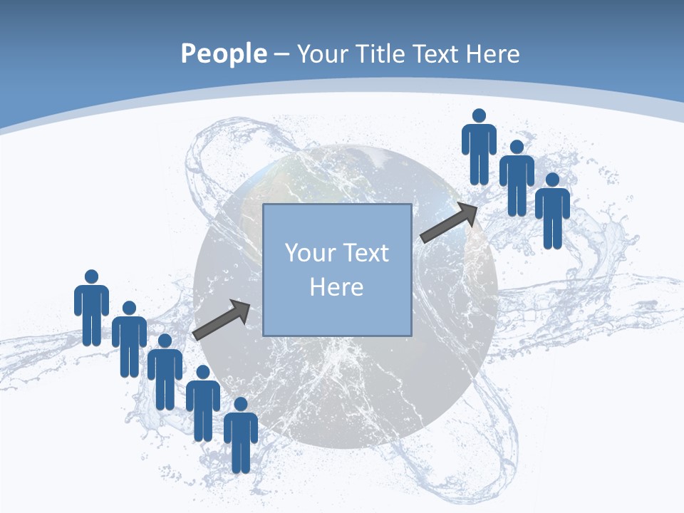 Management Board Teamwork PowerPoint Template