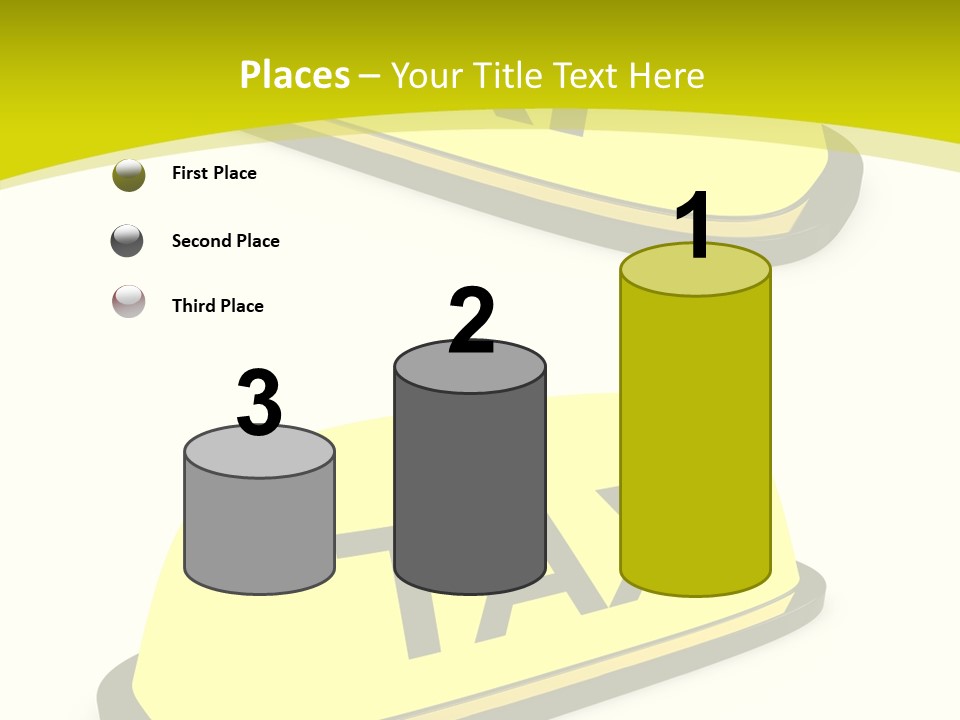 Drive Illuminated Transport PowerPoint Template