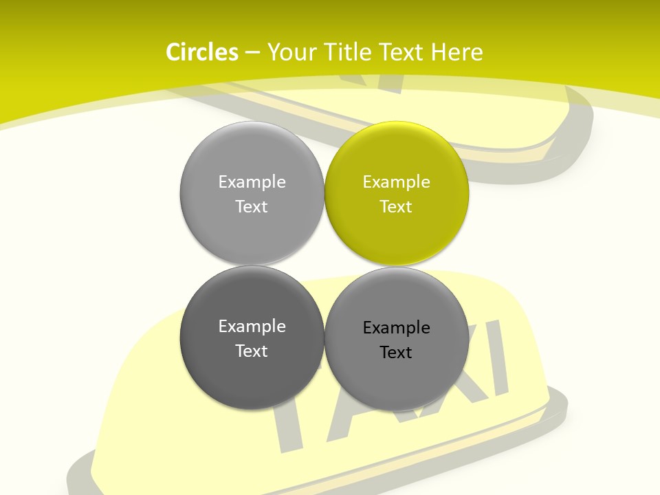 Drive Illuminated Transport PowerPoint Template