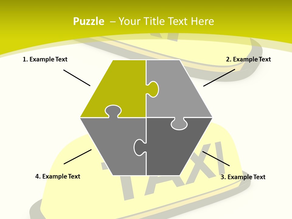 Drive Illuminated Transport PowerPoint Template