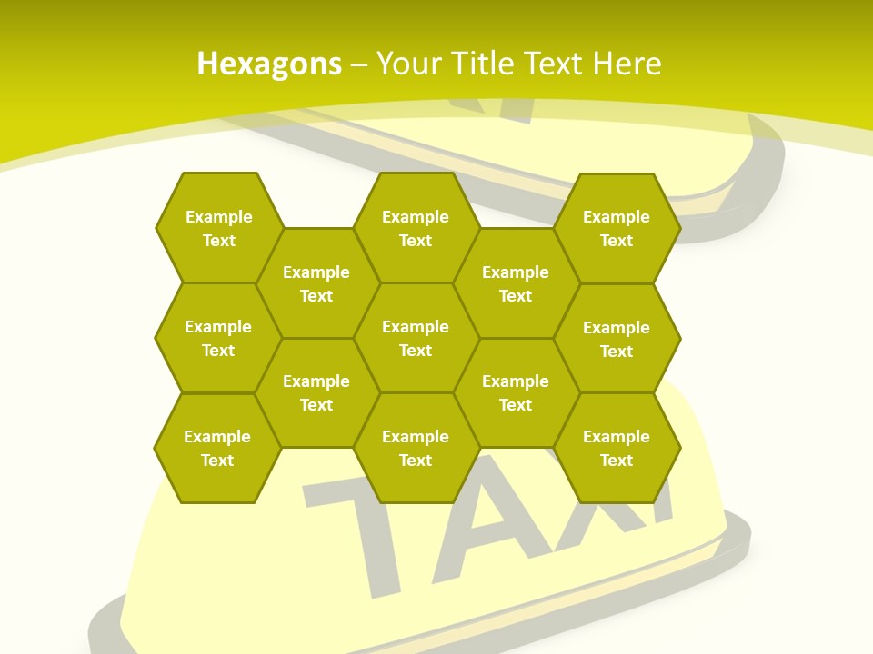 Drive Illuminated Transport PowerPoint Template