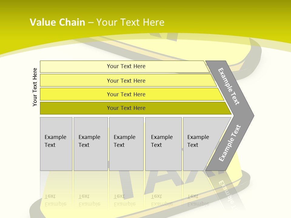 Drive Illuminated Transport PowerPoint Template