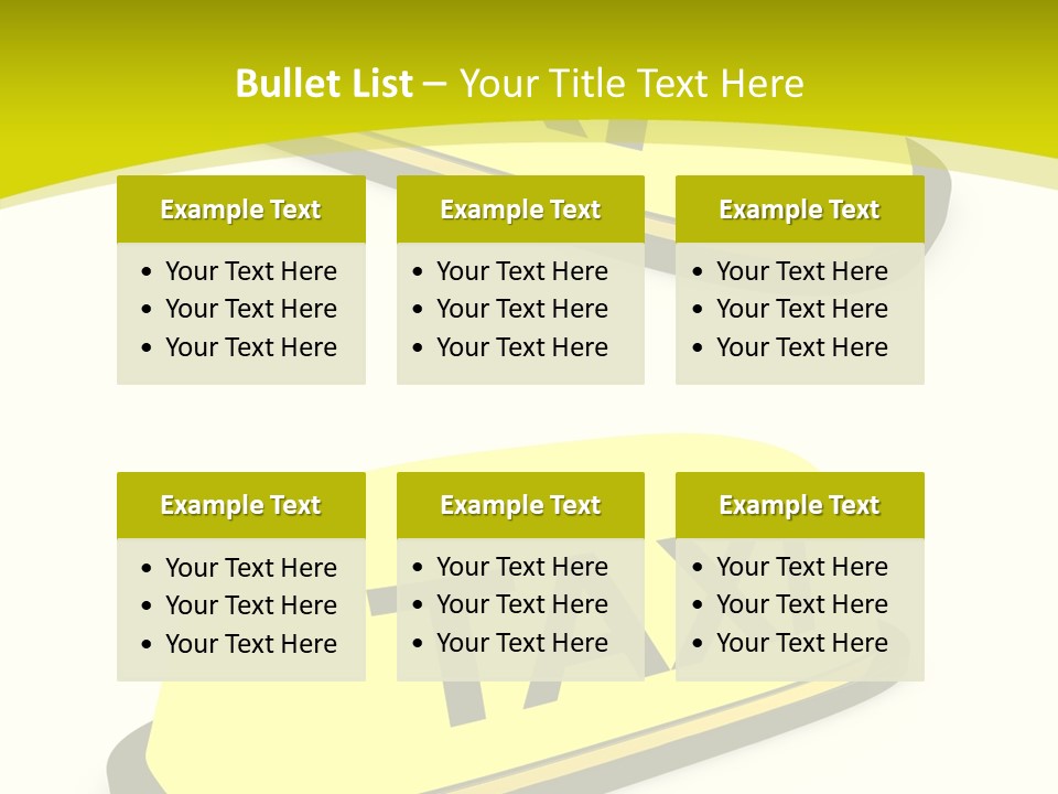 Drive Illuminated Transport PowerPoint Template