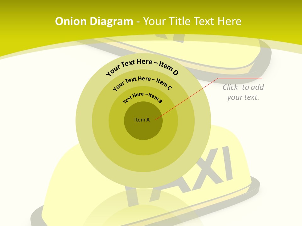 Drive Illuminated Transport PowerPoint Template