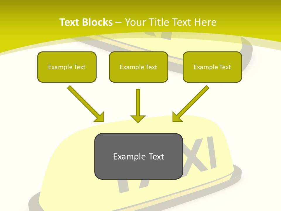 Drive Illuminated Transport PowerPoint Template