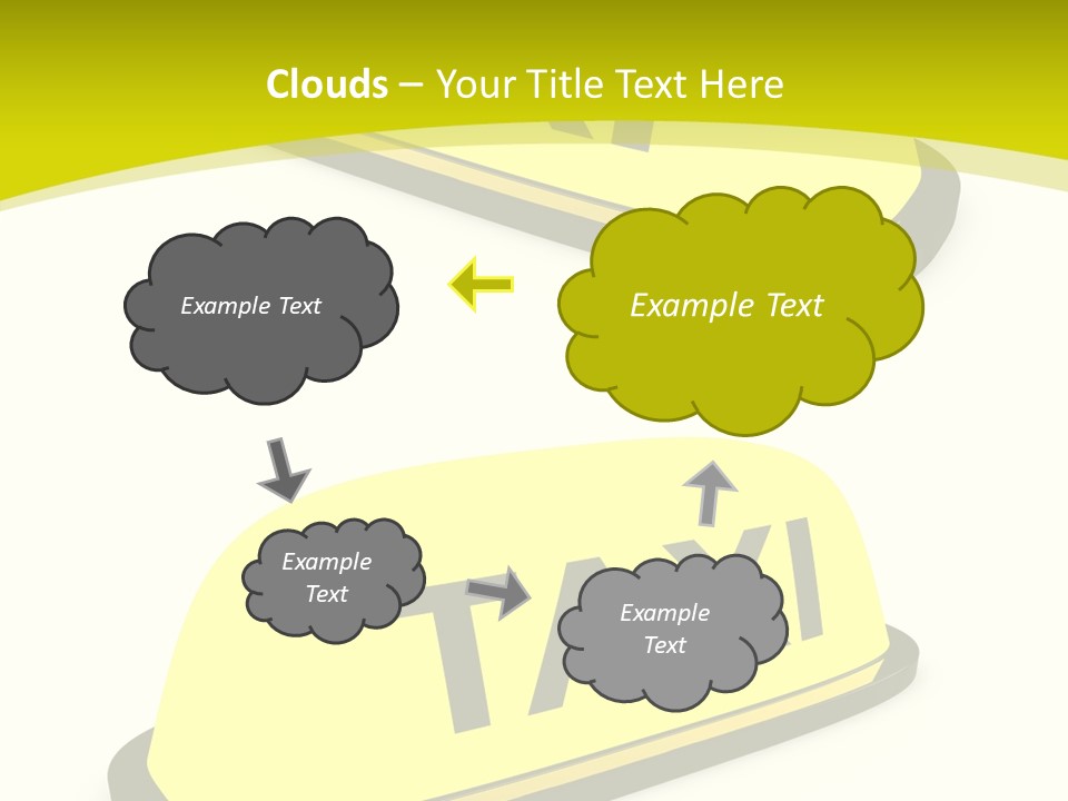 Drive Illuminated Transport PowerPoint Template
