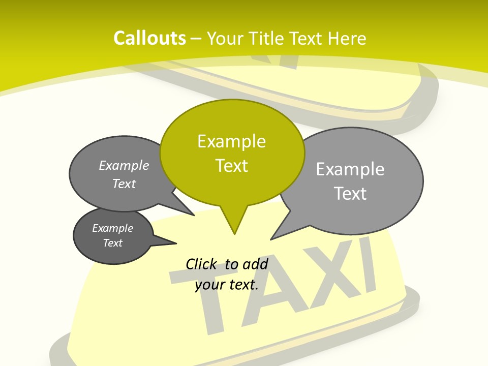 Drive Illuminated Transport PowerPoint Template