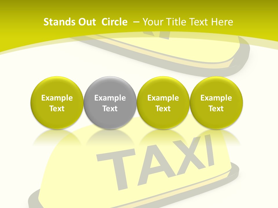 Drive Illuminated Transport PowerPoint Template