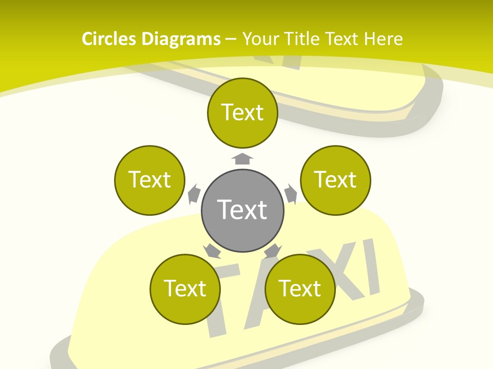 Drive Illuminated Transport PowerPoint Template