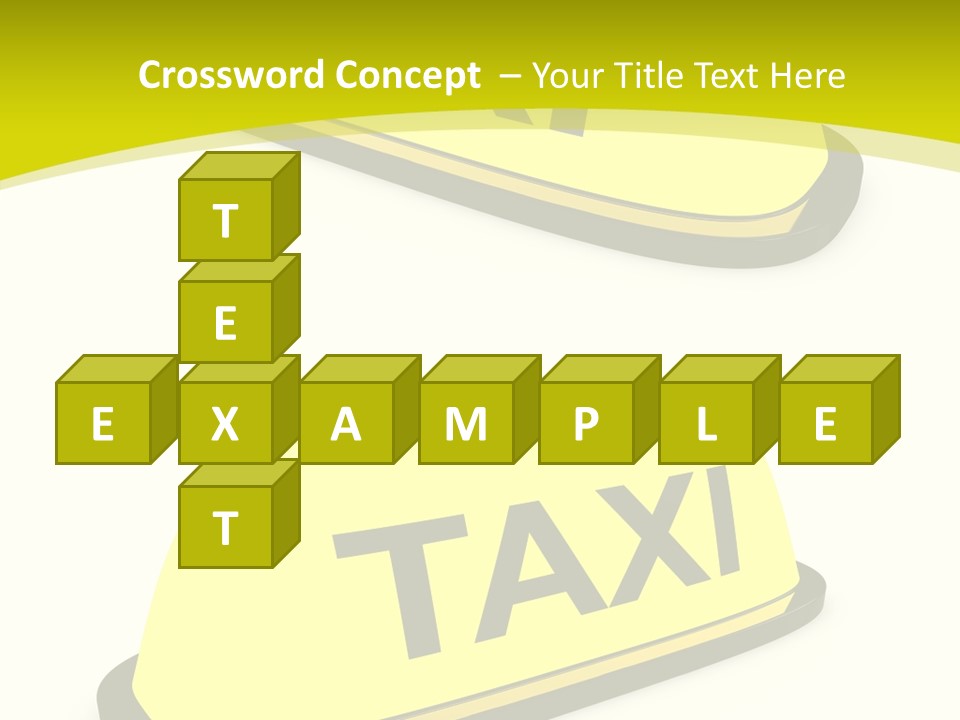 Drive Illuminated Transport PowerPoint Template