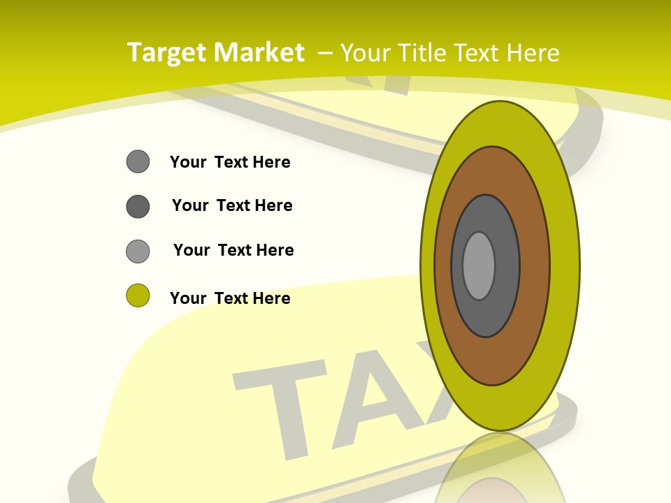 Drive Illuminated Transport PowerPoint Template