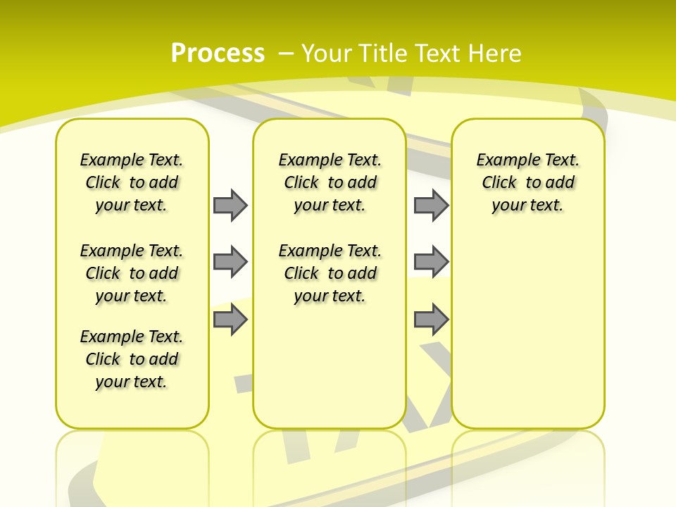 Drive Illuminated Transport PowerPoint Template