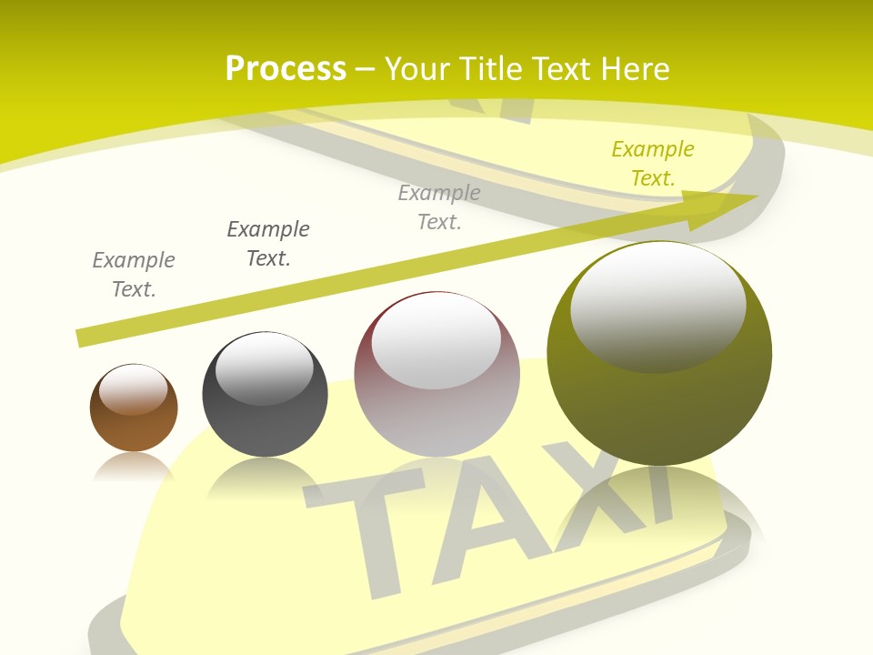Drive Illuminated Transport PowerPoint Template