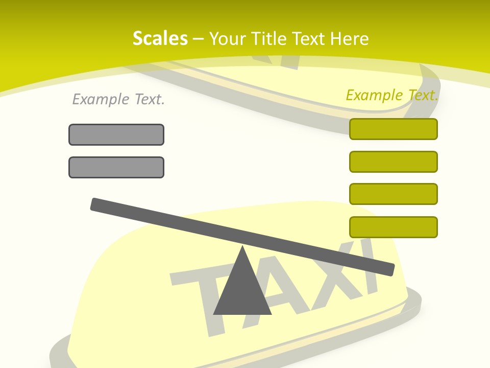 Drive Illuminated Transport PowerPoint Template