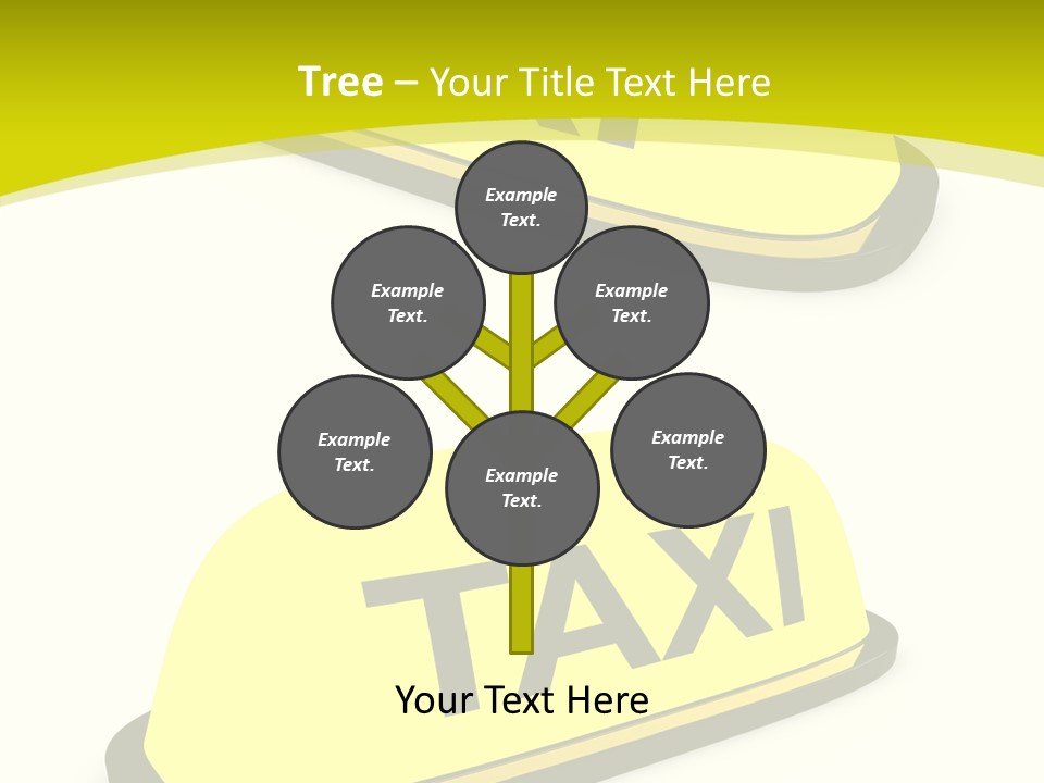 Drive Illuminated Transport PowerPoint Template