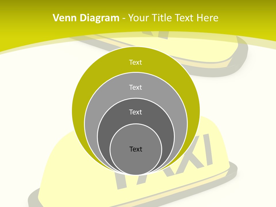 Drive Illuminated Transport PowerPoint Template