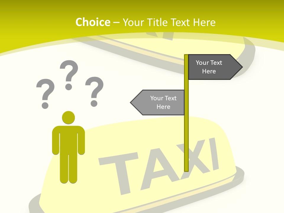 Drive Illuminated Transport PowerPoint Template