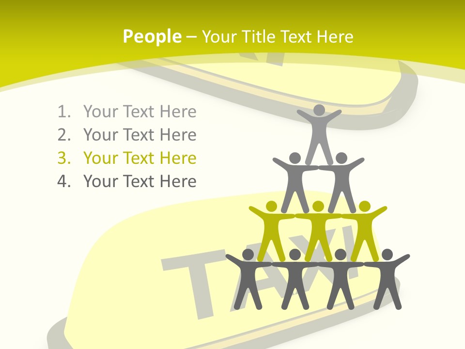 Drive Illuminated Transport PowerPoint Template