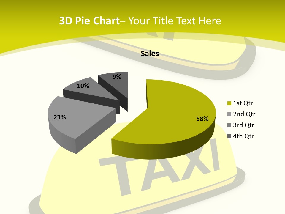 Drive Illuminated Transport PowerPoint Template