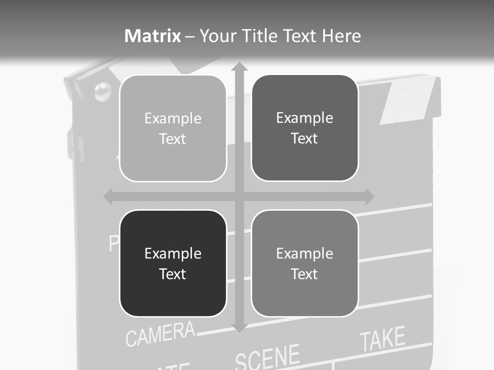 Equipment Footage Director PowerPoint Template
