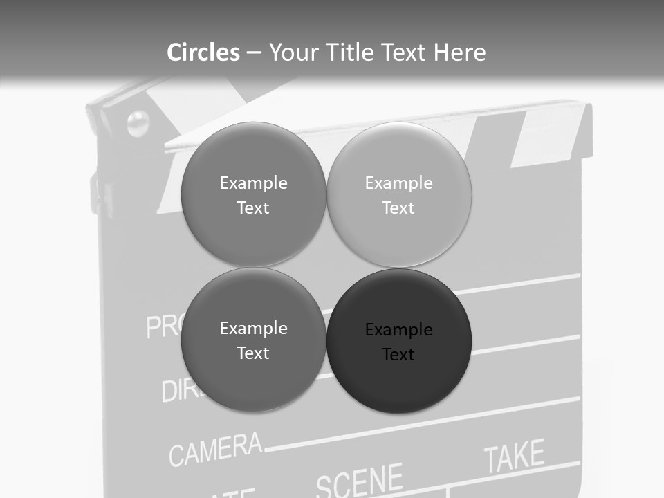 Equipment Footage Director PowerPoint Template