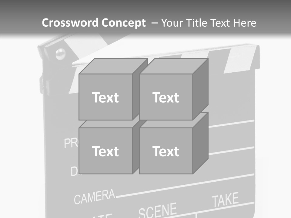 Equipment Footage Director PowerPoint Template