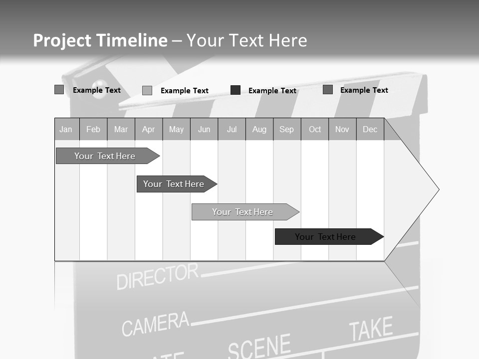 Equipment Footage Director PowerPoint Template