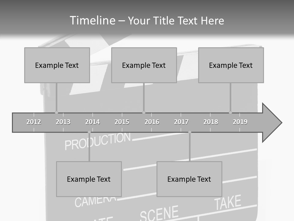 Equipment Footage Director PowerPoint Template