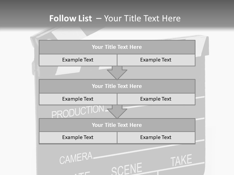 Equipment Footage Director PowerPoint Template