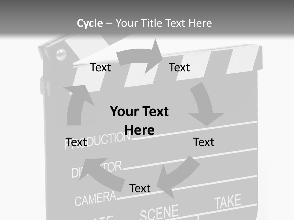 Equipment Footage Director PowerPoint Template