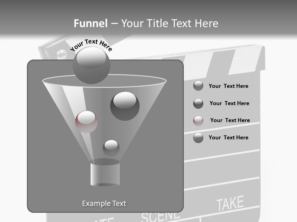 Equipment Footage Director PowerPoint Template