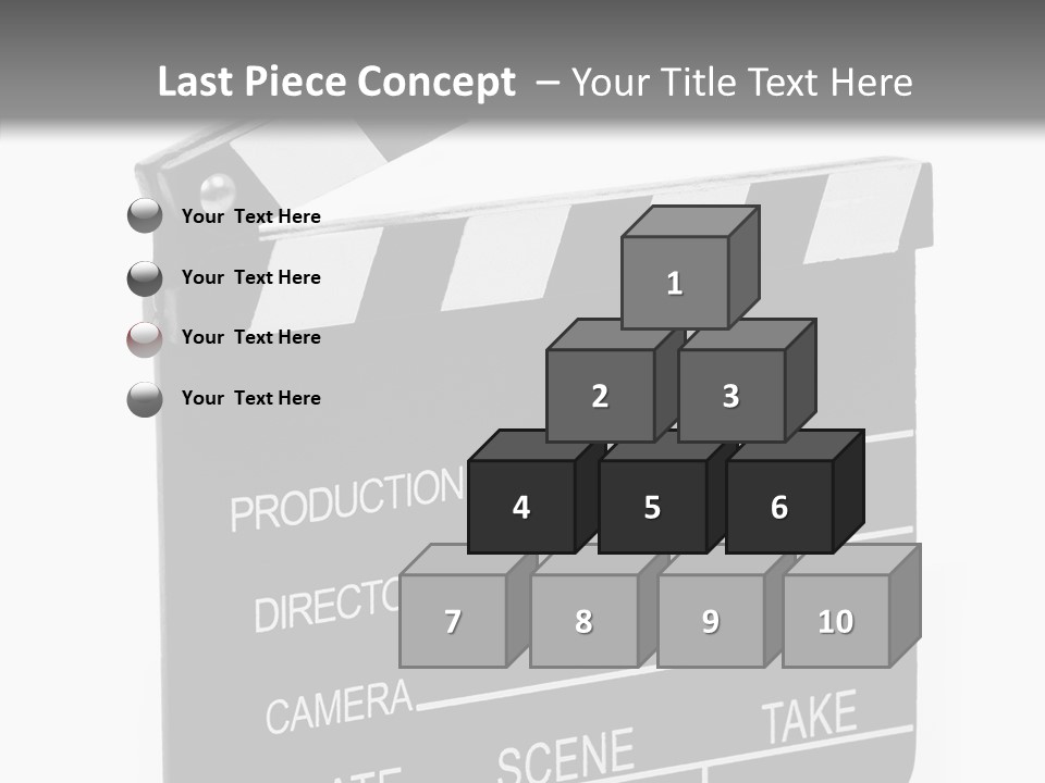 Equipment Footage Director PowerPoint Template