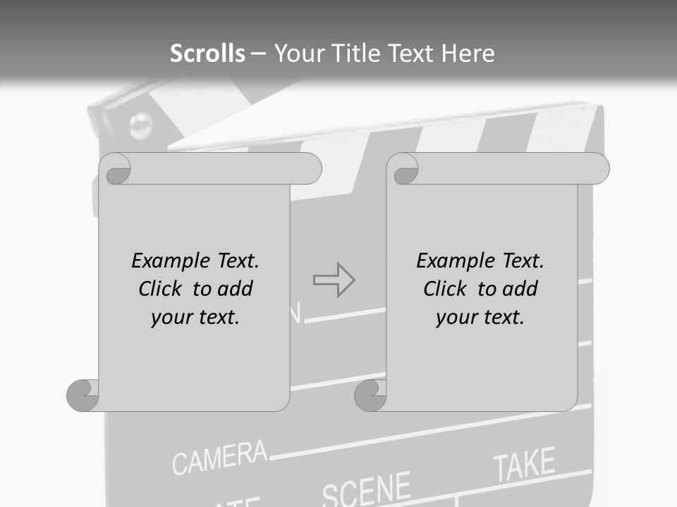 Equipment Footage Director PowerPoint Template