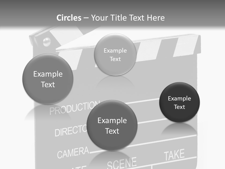 Equipment Footage Director PowerPoint Template
